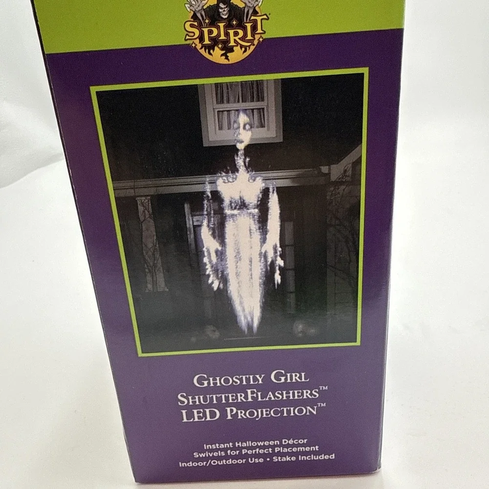 Shutter‎ Flashers™ Spooky Female Projection Spotlight - LightShow® Halloween LED